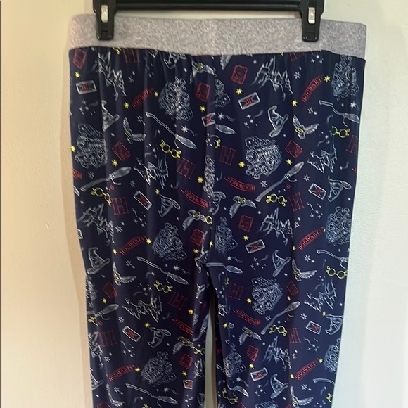 Harry Potter Warner Bros Blue and Red Pajama Bottoms - Picture 9 of 10